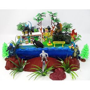 Godzilla Monsters Cake Topper Includes 5 Random Godzilla Figures