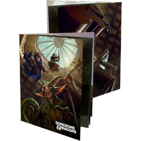 Ultra PRO - Dungeons & Dragons Character Folio - Keys from The Golden Vault - Organize & Store your Notes, Character Sheets, & Spell cards Includes Two 9 Pocket Page for Standard Size Cards