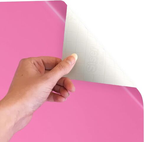 Siser EasyPSV Starling 12''x1yd - Permanent Adhesive Craft Vinyl, Dishwasher Safe, for Indoor and Outdoor Applications (Matte Carnation Pink) in Saudi Arabia