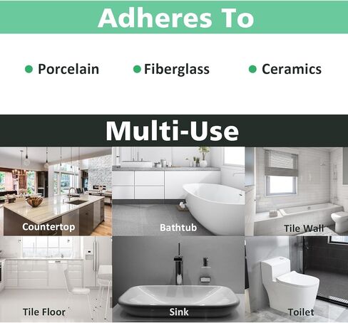 NADAMOO Water-Based Tub and Tile Spray Paint, Less Irritating Odor Aerosol Refinishing Paint for Bathroom Porcelain Bathtub Sink, 2 Cans, Semi-Gloss White in Kuwait