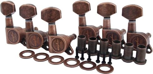 Guyker Bronze Color Control Plate with 2 Potentimeter Knobs with 6mm dia. Shaft Pots Compatible with Tele TL Telecaster Guitar in Kuwait