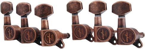 Guyker Bronze Color Control Plate with 2 Potentimeter Knobs with 6mm dia. Shaft Pots Compatible with Tele TL Telecaster Guitar in Kuwait