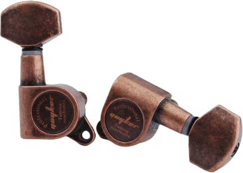 Guyker Bronze Color Control Plate with 2 Potentimeter Knobs with 6mm dia. Shaft Pots Compatible with Tele TL Telecaster Guitar in Kuwait