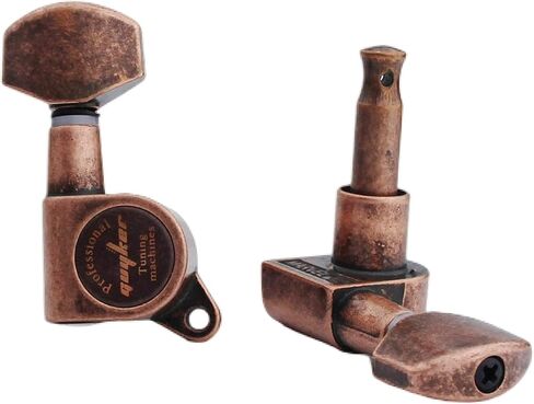 Guyker Bronze Color Control Plate with 2 Potentimeter Knobs with 6mm dia. Shaft Pots Compatible with Tele TL Telecaster Guitar in Kuwait