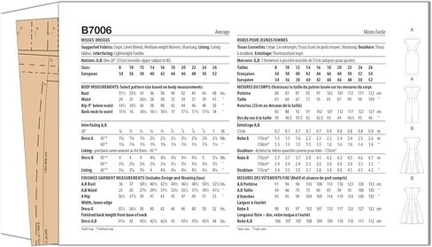 Butterick B7006K5 MEASS 'OFF COTTER VIRESS SHITES PACKET ، COMME CODE B7006 ، أحجام 8-10-12-14-16 in Saudi Arabia