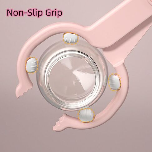 Baby Bottle Tong, Anti-Slip Pacifier Bottle Tongs, Silicone Baby Safety Bottle Holder, Scissor Design Multi-Functional High-Temperature Resistant Tong in Kuwait