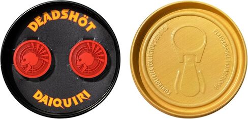 KontrolFreek Call of Duty Deadshot Edition Performance Thumbsticks for Xbox Series X (XBX) and Xbox One (XB1) | 1 High-Rise, 1 Mid-Rise | Red/Yellow in Kuwait