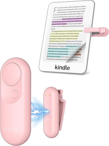 Page Turner for Kindle, Stouchi Remote Control Page Turner for Kindle Paperwhite Kobo Oasis Tablet Kindle Accessories E-Book Remote Control in Kuwait