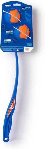 Chuckit! EcoFetch 18M Dog Ball Launcher (18" Length), Includes Medium (2.5") Rubber EcoFetch Fetch Ball, for Dogs 20-60lbs in Kuwait