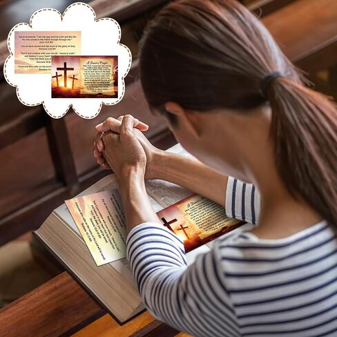 300 PCS Bible Tract Salvation Cards Bulk Prayer Goffel Pocket Holy Bible Bible Asses Wallet Planner Landmark for Men Women Connering Tool (English) in Saudi Arabia