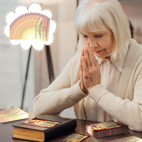 300 PCS Bible Tract Salvation Cards Bulk Prayer Goffel Pocket Holy Bible Bible Asses Wallet Planner Landmark for Men Women Connering Tool (English) in Saudi Arabia