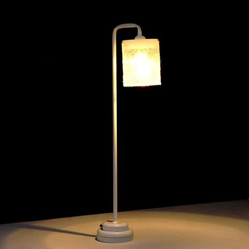 Waldosia 1:12 Scale Dollhouse Miniature LED Modern Floor Lamp in Kuwait