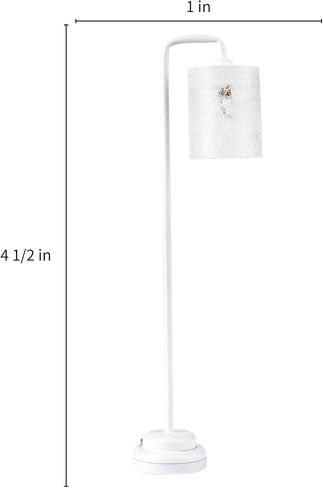 Waldosia 1:12 Scale Dollhouse Miniature LED Modern Floor Lamp in Kuwait