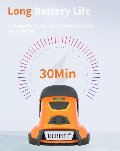 Electric Ice Scraper, Ice Scrapers for Car Wind Shield, Ice Removal Tool for Car in Winter, Handheld Snow Scraper for Car with High Efficiency, Portable De-ice Tool for Snow&Frost in Kuwait