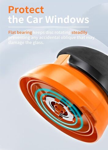 Electric Ice Scraper, Ice Scrapers for Car Wind Shield, Ice Removal Tool for Car in Winter, Handheld Snow Scraper for Car with High Efficiency, Portable De-ice Tool for Snow&Frost in Kuwait