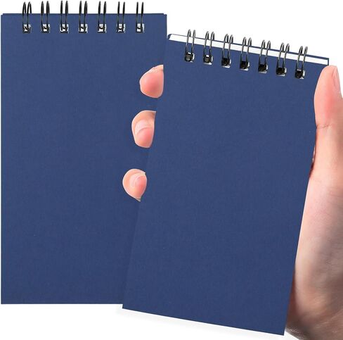Tenceur 8 Pcs Small Spiral Notepads Bulk Pocket Notebooks, 3" x 5", Memo Pads Lined College Ruled Journal Mini Notepads Sketchbook 120 Pages for School Office in Kuwait