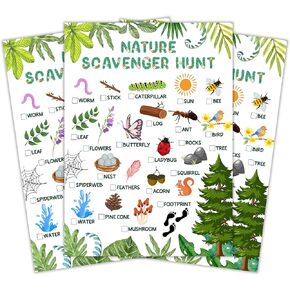 بطاقات مطاردة Nature Scavenger ، ابحث وإيجاد ألعاب التخييم للبالغين ، وأنشطة الرحلة على الطريق ، ولعبة الصيد في الهواء الطلق ، اللوازم الربيع الصيفي للحفلات -02
