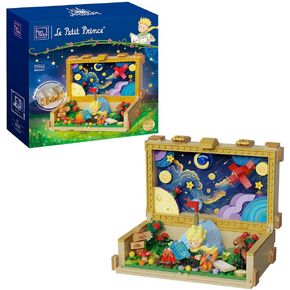 The Little Prince Suitcase Building Blocks Set Construct, Create, Play Building Kit for Adults Home and Office