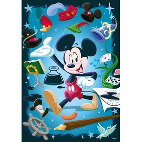 Ravensburger Disney Puzzle Moment - Mickey 300 Piece Jigsaw Puzzle | Playful Illustrations | Perfect Format for Beginners | FSC-Certified Materials