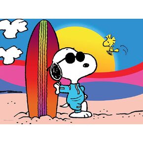 Ceaco - Peanuts - Malibu - 100 قطعة Jigsaw Puzzle ، 5 "