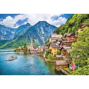 Anatolian Puzzle - Hallstatt Lake, 2000 Piece Jigsaw Puzzle, #3959