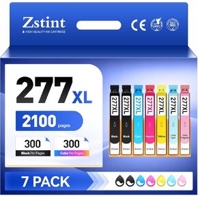 277xl خرطوشة حبر عالية التحرير والسرد البديل عن 277XL 277 T277 T277XL حبر متوافق XP-850 XP-860 XP-950 XP-960 XP-970 الطابعة (2BLACK 1CYAN 1MAGENTA 1YLOY 1LIVIN