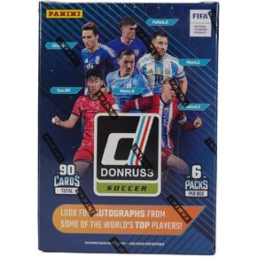 2024/25 Panini Donruss Soccer 6-Pack Hobby Blaster Trading Card Box (Hobby Blaster Pink Pink Cubic Parallels)