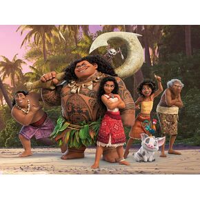 Ceaco - Disney - Moana 2 ، Moana & Family - 1500 قطعة Jigsaw Puzzle
