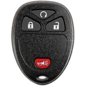 KeylessOption Keyless Entry Remote Control Car Key Fob Replacement for 15913421 (Pack of 2)