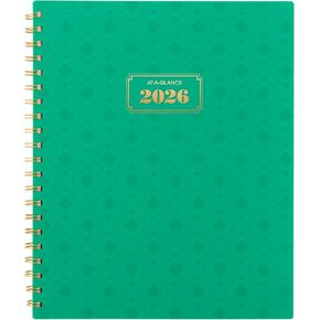 At-A-Glance 2026 Planner ، Weekly & Monthly ، 8.5 "× 11" ، شارة كبيرة ، GEO (1753G-905-26)