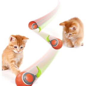 لعبة Cat Ball التفاعلية مع تنشيط الحركة الذكية ، لعبة المتداول التلقائي للقطط الداخلية والقطط للحفاظ عليها نشطة ومسلية