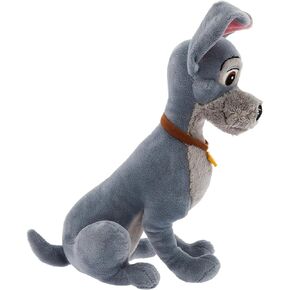 Disney Store Official Tramp Medium Soft Toy for Kids, Cuddly Character with Fuzzy Texture and Embroidered Details, Collar and Dogtag, Disney Plushy Suitable for All Ages.