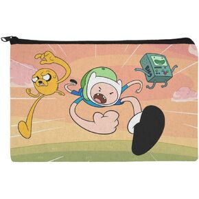 GRAPHICS & MORE Adventure Time Finn and Jake Attack Friends Pencil Pen Organizer Zipper Pouch Case