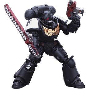 JOYTOY Warhammer 40K 1/18 Action Figures Space Marines Black Templars Outriders Valtus Collectible Model