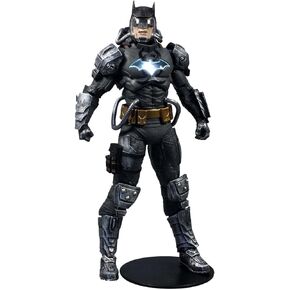 DC Multiverse 7in - Batman Hazmat Suit (Light Up Logo) (ملصق الذهب)
