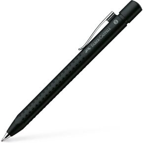 Faber-Castell Grip 2011 Medium Tip Ballpoint Pen - Frost Black
