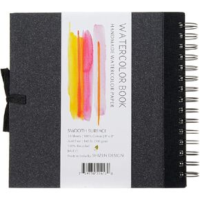 Shizen Design Book Book Black Paper Cover 8 in. × 8 in. 24 Sheets