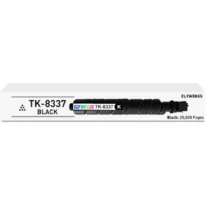 Compatible TK8337 Black Toner Cartridge Replacement for Kyocera TK-8337 TK8337K TK-8337K Works for Taskalfa 3252ci 3253ci CS3252ci CS3253ci Printer (Black, 1-Pack)