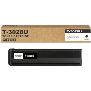 T3028U T-3028U T3028UK High Yield Black Toner Cartridge Compatible for Toshiba T-3028U for E-Studio 2528A 3528A 4528A Printer (1-Pack, Black)