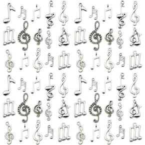 Youdiyla 60pcs Alloy enamel flower set series Pendant Jewelry Making DIY Keychain Earrings Pendant Various Design Charms for Jewelry Making Bracelets Necklace (SN72)