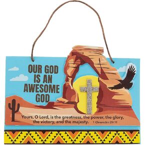 Fun Express Southwest VBS VOS Onerial الآية مجموعة CRAFT KIT - VBS VACES BIBLE SCHOODS/DICER - تصنع 12