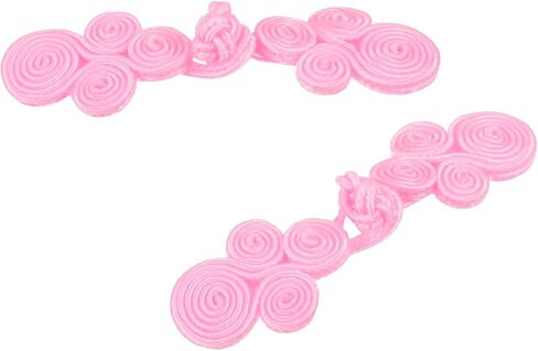 MECCANIXITY 10 Pairs Chinese Knots Frog Buttons Closure Black Sewing Buttons Fasteners for DIY Sewing Coats Cloak Sweater Bridal Costume Outfit,2.76x0.79 Inch in Saudi Arabia