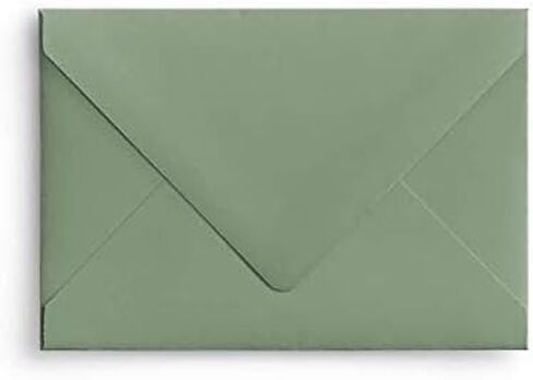 Forest A7 Euro Curved Flap Matte Invitation Envelopes - Pack of 50 in Kuwait