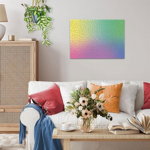 Ravensburger Krypt Gradient 631 Piece Challenge Jigsaw Puzzle for Adults - 12000146 - Handcrafted Tooling, Made in Germany, Every Piece Fits Together Perfectly in Saudi Arabia