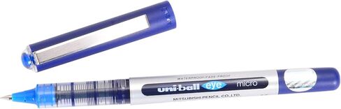 uni-ball Eye Micro Ub-150 Gel Ink Pen - 0.5 mm - 10 Pcs - Blue in Saudi Arabia