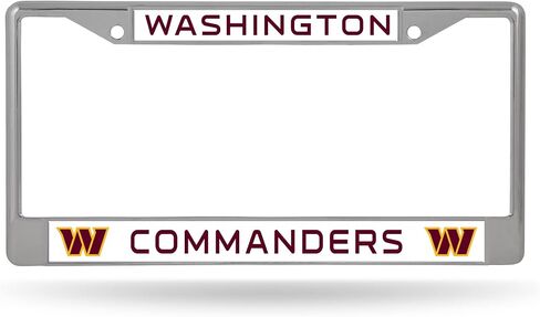 إطار لوحة ترخيص من الكروم القياسي NFL Philadelphia Eagles من Rico Industries مقاس 6 × 12.25 بوصة in Kuwait