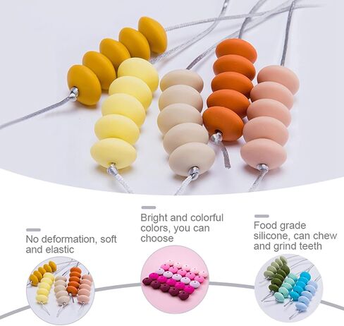 50PCS Heart Shape Silicone Beads, Square Heart Silicone Focal Beads, Colorful Spacer Silicone Beads for Keychain Making, Loose Beads Bulk for Pens Jewelry DIY Handicrafts Necklace Bracelet Accessories in Saudi Arabia