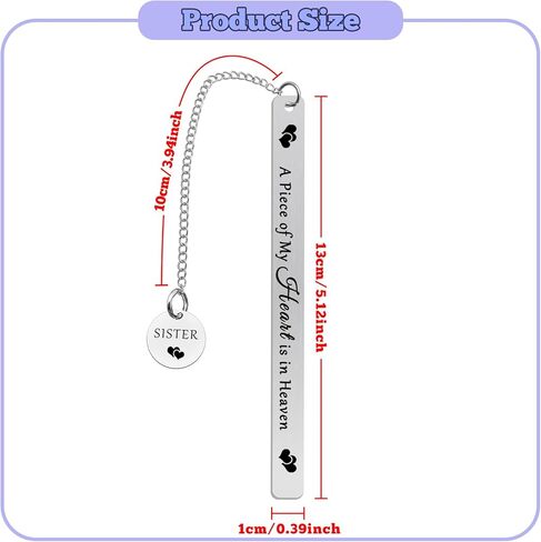 Memorial Gifts Bookmarks for Loss of Daughter Sympathy Gifts for Daughter Baby Memorial Bookmarks in Memory of Daughter Gift Bereavement Gifts Remembrance Gifts Condolence Gifts Book Lover Gift in Kuwait