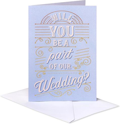 American Greetings Blank Will You Be My Bridesmaid Cards, Red Heart (8-Count) in Kuwait