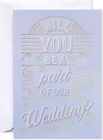 American Greetings Blank Will You Be My Bridesmaid Cards, Red Heart (8-Count) in Kuwait